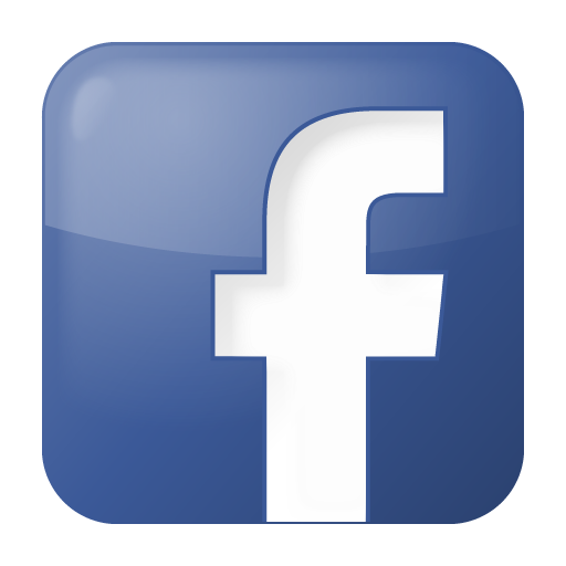 social facebook box blue 512